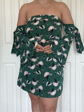 Floral Off-Shoulder Dress